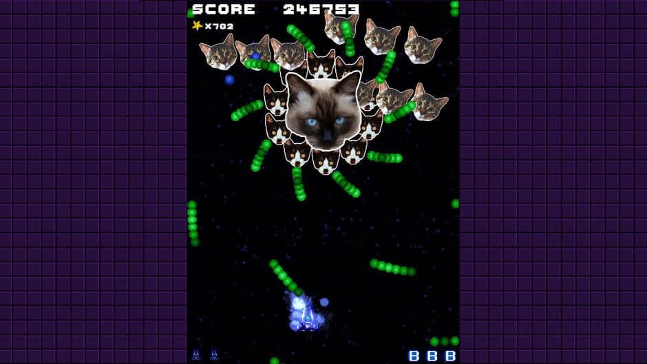 Скриншот 3 из Lunyatic Invaders