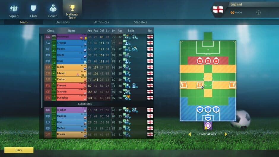 Скриншот 2 из Football, Tactics & Glory: World Championship