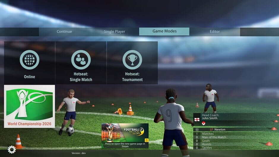 Скриншот 3 из Football, Tactics & Glory: World Championship