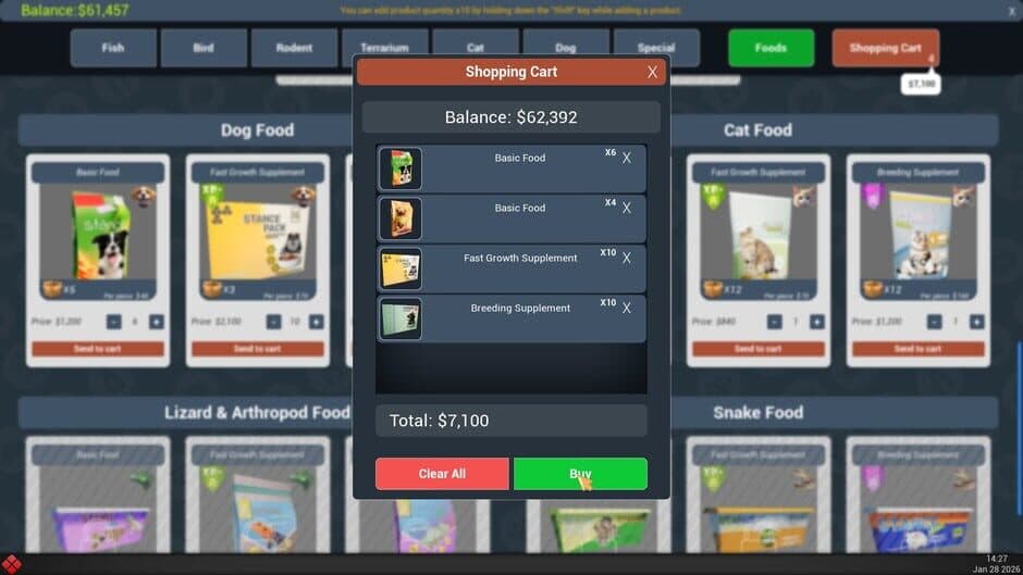 Скриншот 2 из Exotica 2: Pet Shop Simulator