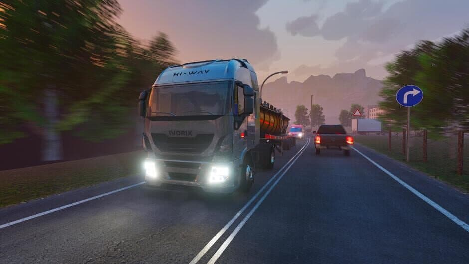 Скриншот 4 из AA Truck Simulator Euro Roads 2026