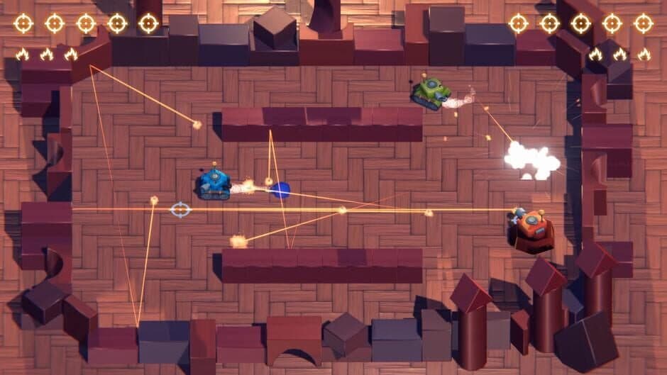 Скриншот 1 из Tanky Tanks: Reloaded