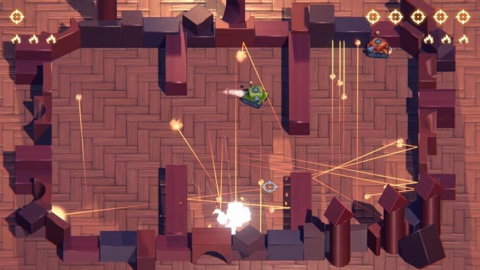 Скриншот 3 из Tanky Tanks: Reloaded