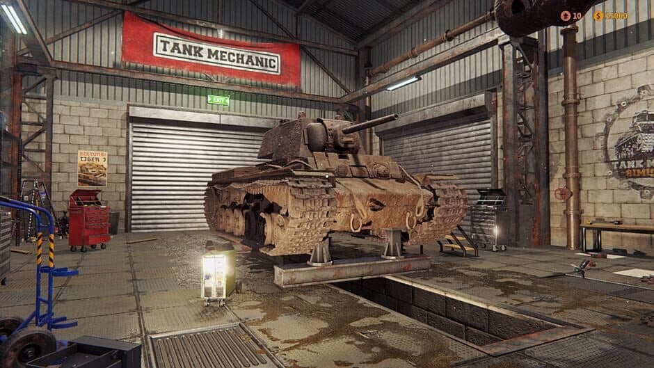 Скриншот 7 из Tank Mechanic Simulator: Reinforced