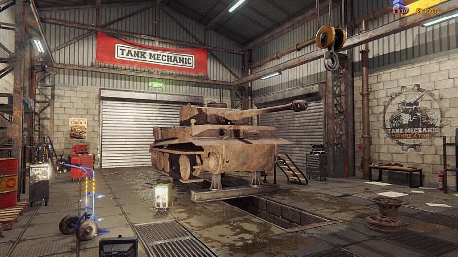 Скриншот 4 из Tank Mechanic Simulator: Reinforced