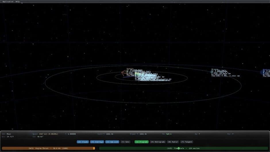 Скриншот 1 из Orbital Physics Simulator
