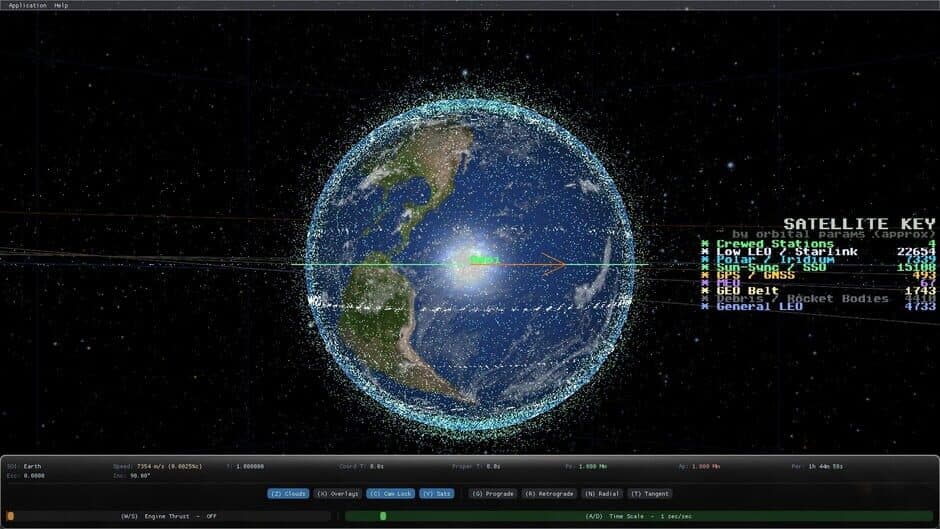Скриншот 5 из Orbital Physics Simulator