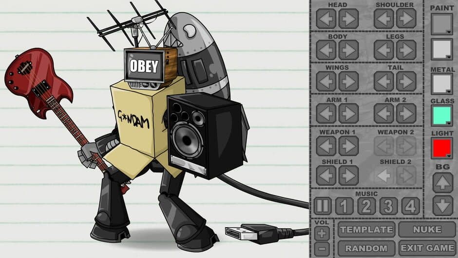 Скриншот 2 из Mecha Dress Up Game