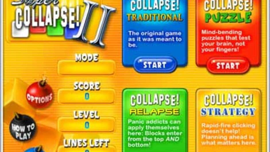 Скриншот 1 из SuperCollapse! II