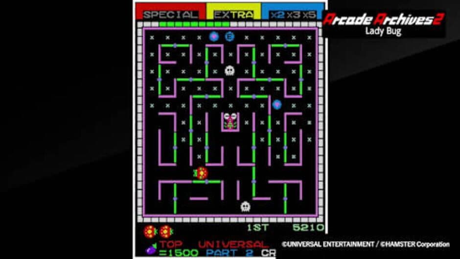 Скриншот 7 из Arcade Archives 2: Lady Bug