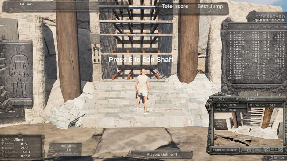 Скриншот 4 из Down the Stairs: The Game