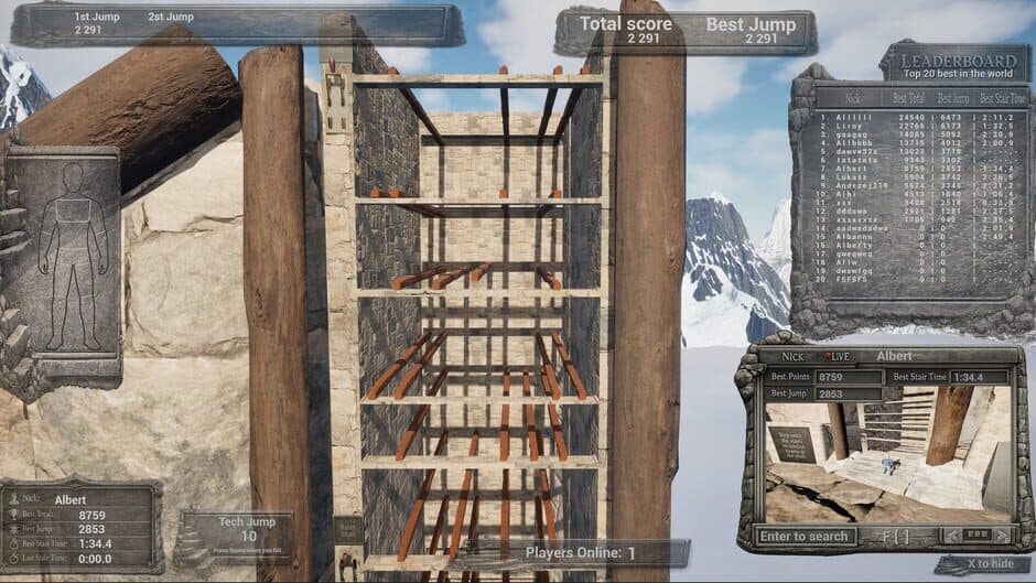 Скриншот 5 из Down the Stairs: The Game