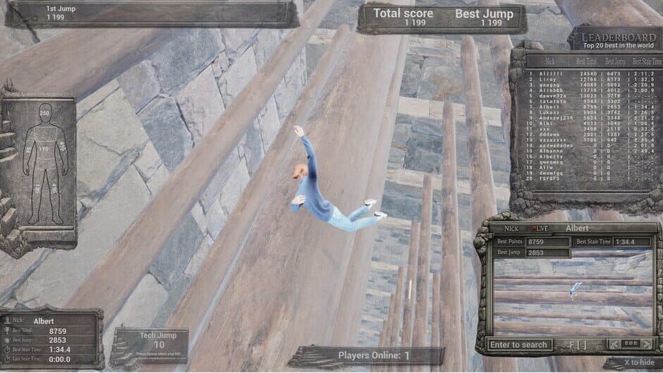 Скриншот 7 из Down the Stairs: The Game