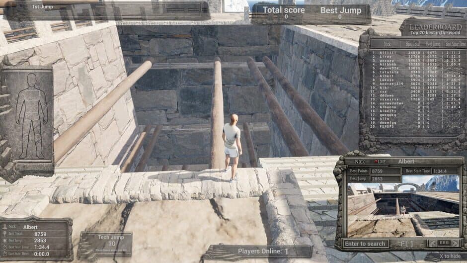 Скриншот 9 из Down the Stairs: The Game