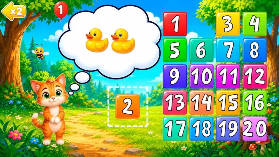 Скриншот 1 из 123 Early Learning Games for Kids, Toddlers, Babies: Language