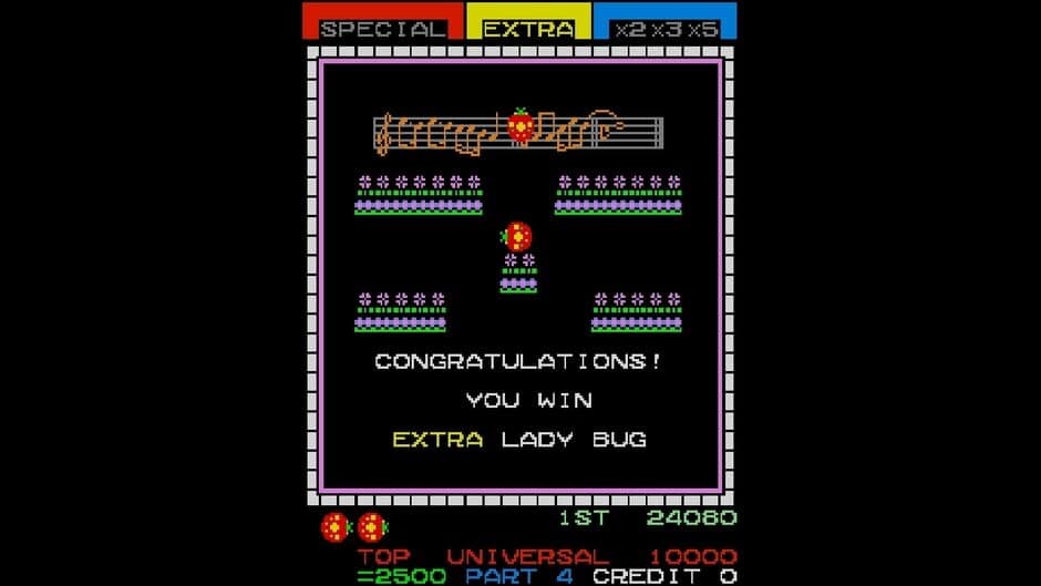 Скриншот 7 из Arcade Archives: Lady Bug