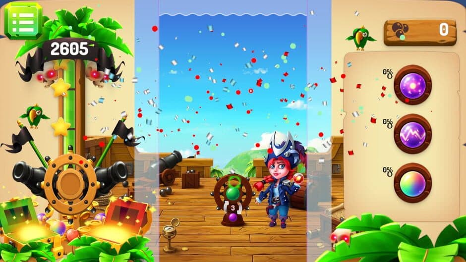 Скриншот 4 из Bubble Shooter Piratery