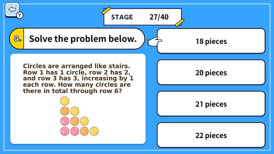 Скриншот 1 из Brain Boost! Basic Math 4-Choice Quiz