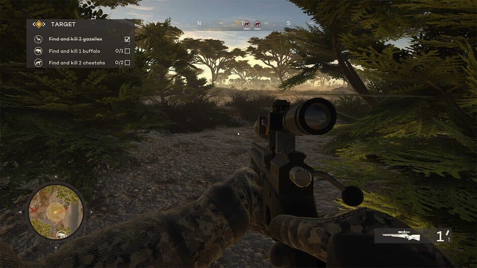Скриншот 6 из Hunter Desert Simulator: Sniper Rifle