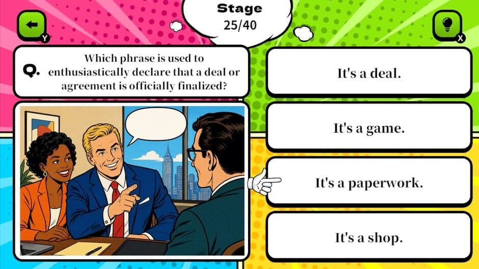 Скриншот 4 из Manga English Native Phrase Quiz