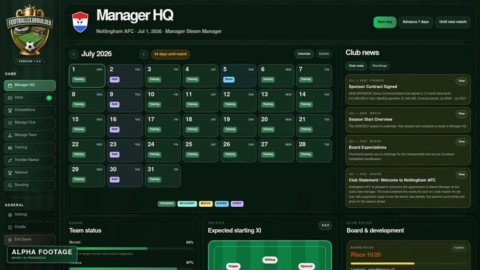 Скриншот 5 из Football Club Builder
