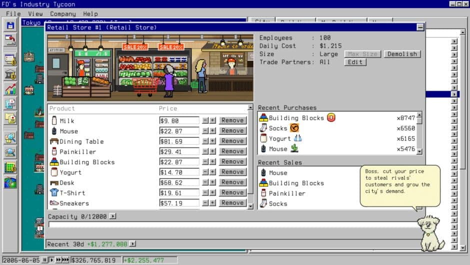 Скриншот 1 из FD's Industry Tycoon