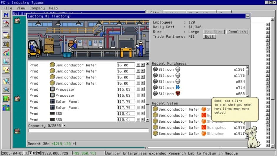 Скриншот 5 из FD's Industry Tycoon