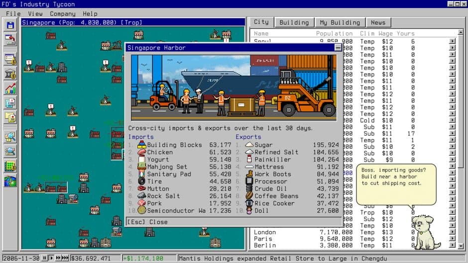 Скриншот 7 из FD's Industry Tycoon