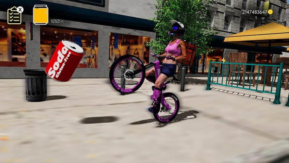 Скриншот 3 из Bike Food Delivery Simulator