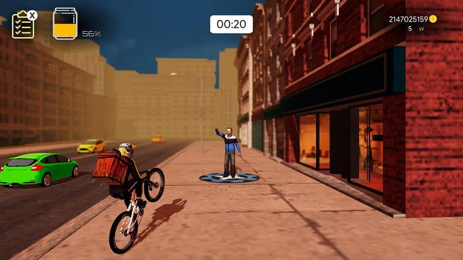 Скриншот 5 из Bike Food Delivery Simulator