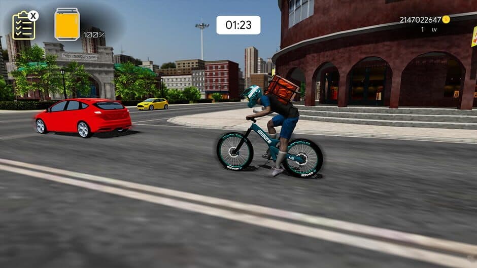 Скриншот 6 из Bike Food Delivery Simulator