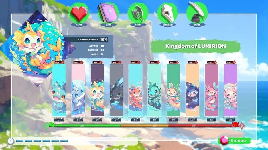 Скриншот 2 из Mermaid Catch: Transform Sirens into Anime Girls
