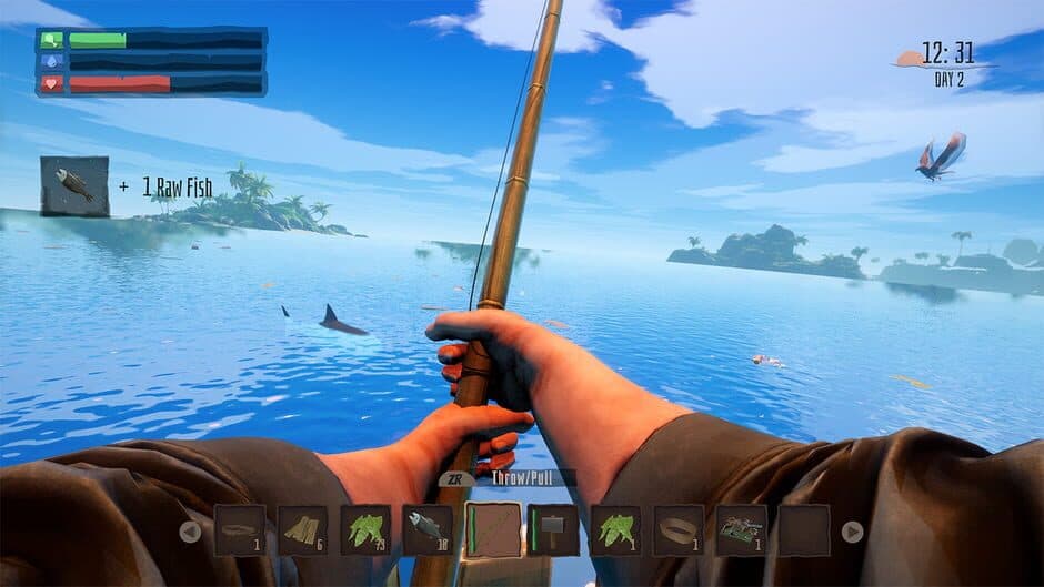 Скриншот 1 из Castaway Survival In Ocean: Build Your Own Raft, Craft