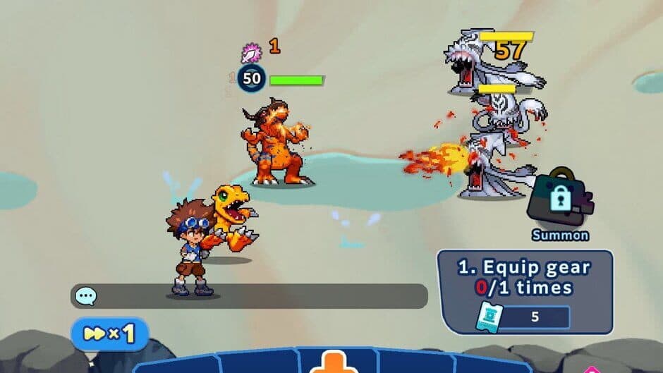 Скриншот 1 из Digimon Up