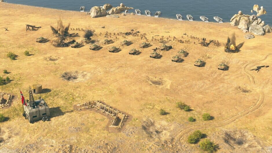 Скриншот 5 из Sudden Strike 5: France - Road to Liberation
