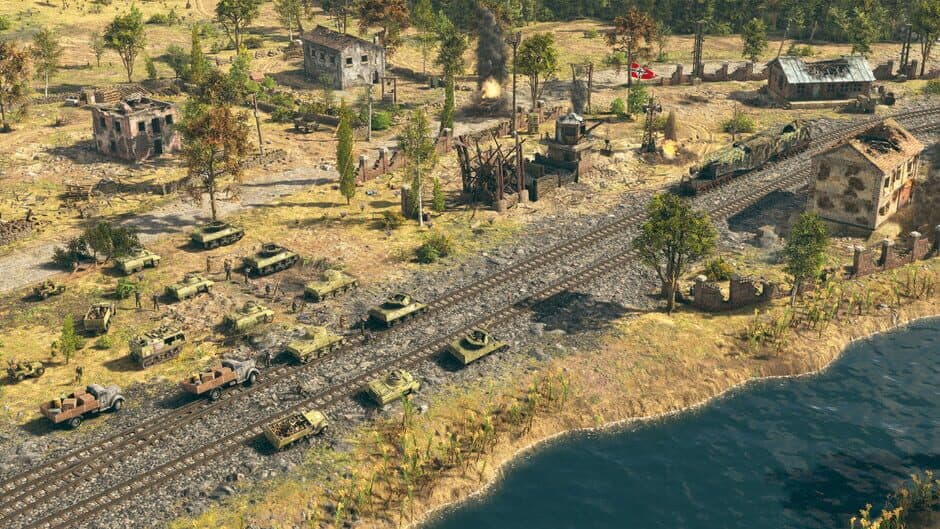 Скриншот 8 из Sudden Strike 5: France - Road to Liberation