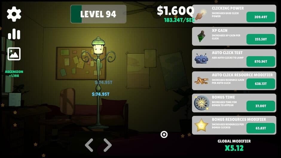 Скриншот 8 из Lamp Clicker