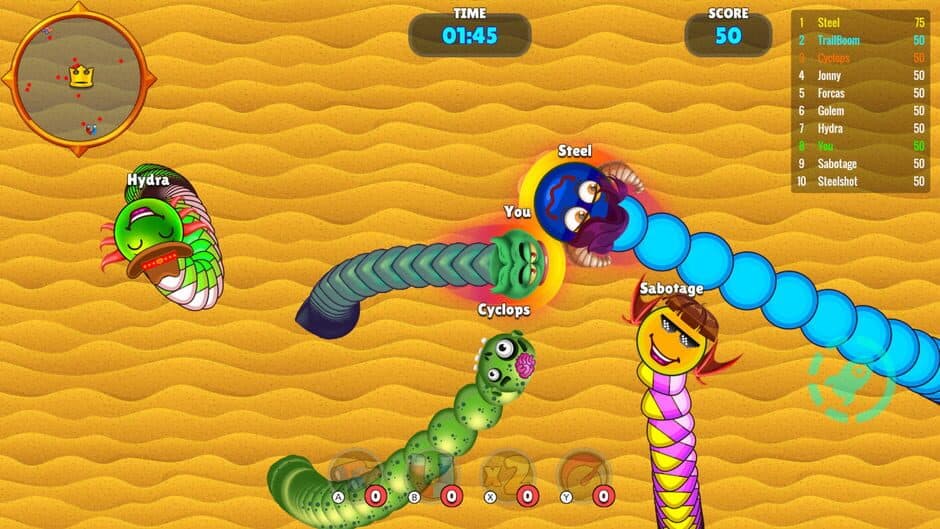 Скриншот 5 из Brawl Snakes