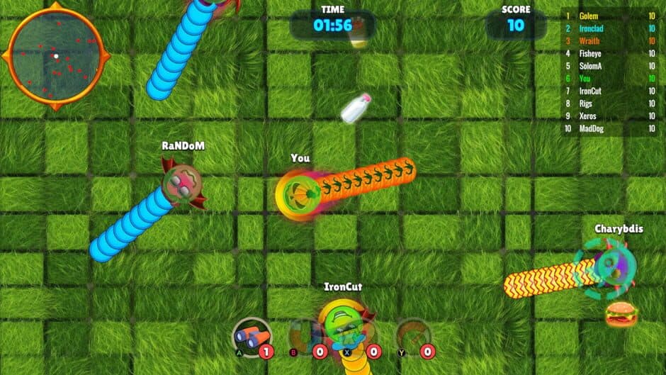 Скриншот 4 из Brawl Snakes