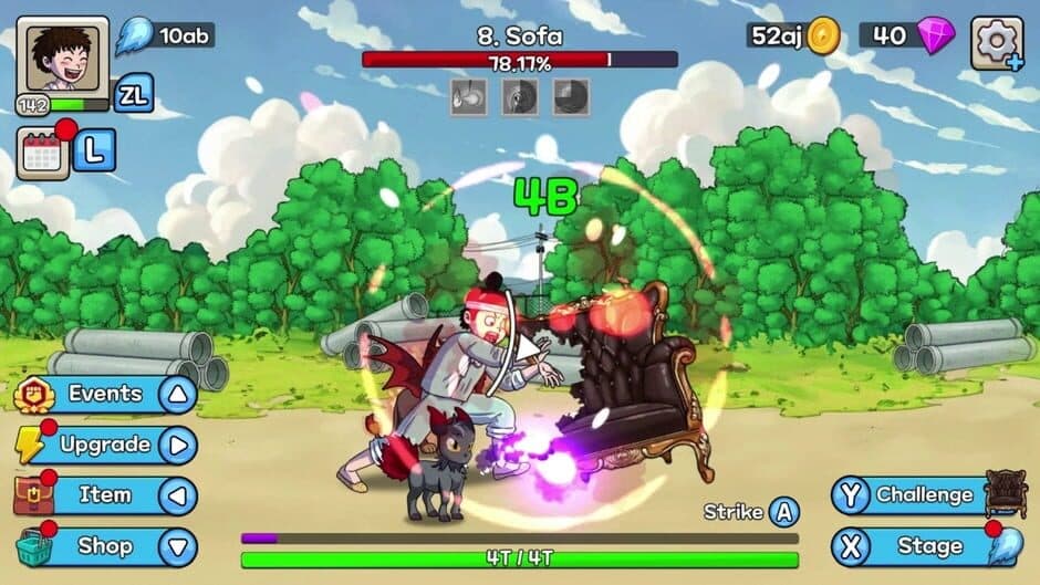 Скриншот 2 из The Legend of Fireball: Complete Edition