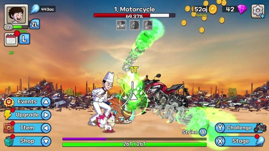 Скриншот 3 из The Legend of Fireball: Complete Edition