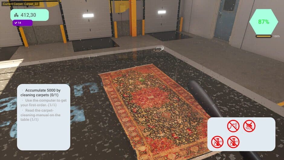 Скриншот 3 из Carpet Cleaning Master