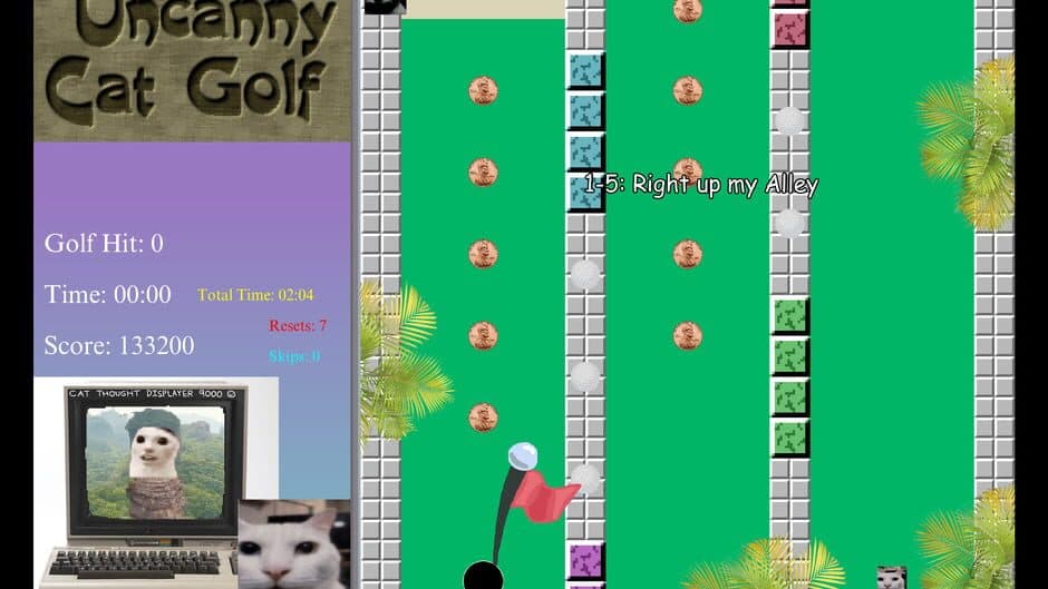 Скриншот 2 из Uncanny Cat Golf