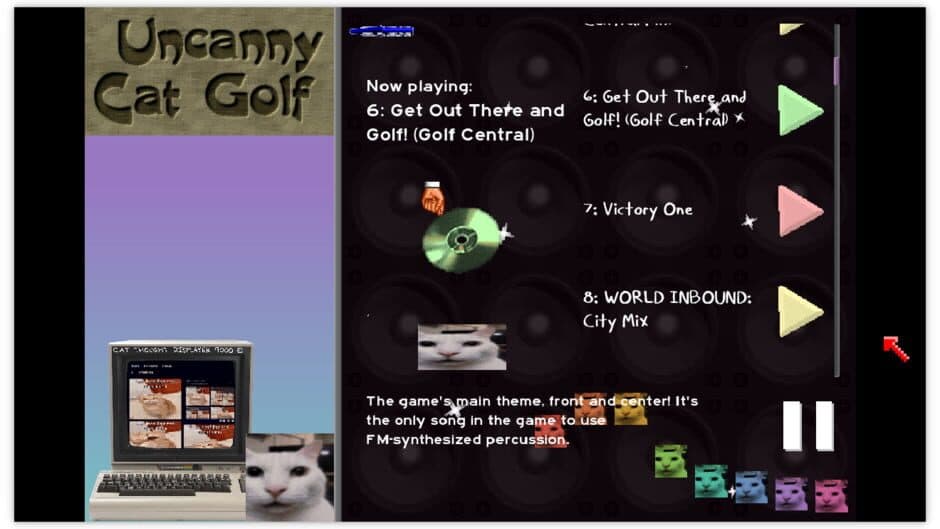Скриншот 7 из Uncanny Cat Golf