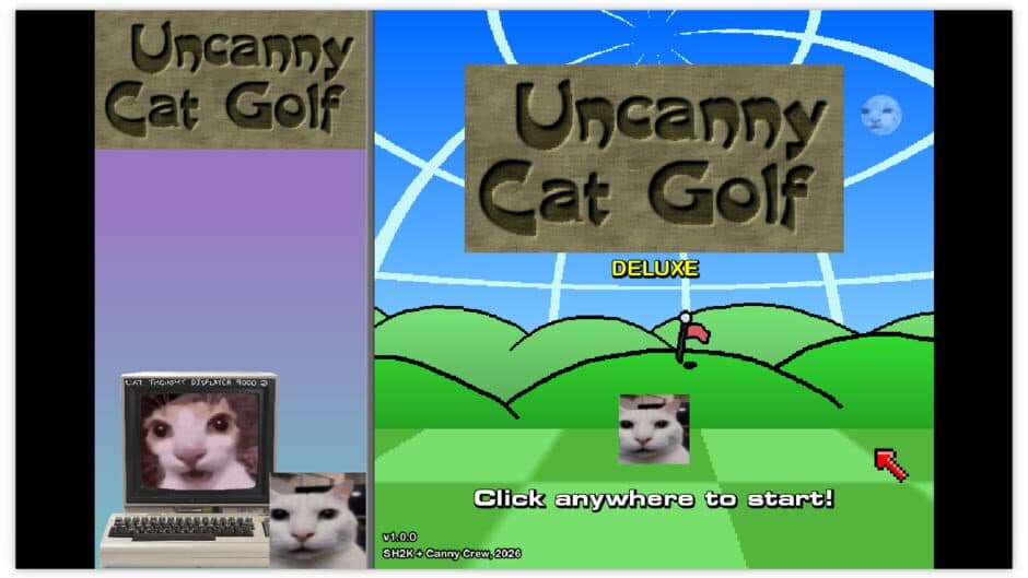 Скриншот 10 из Uncanny Cat Golf
