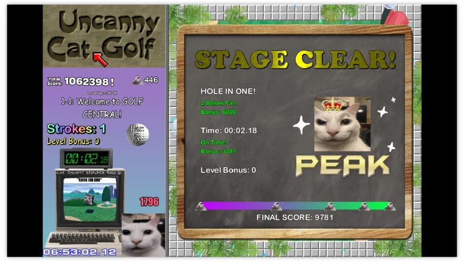 Скриншот 11 из Uncanny Cat Golf