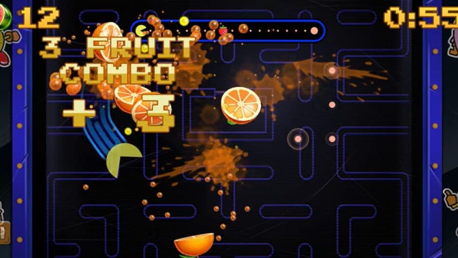 Скриншот 1 из Fruit Ninja: Pac-Man Theme
