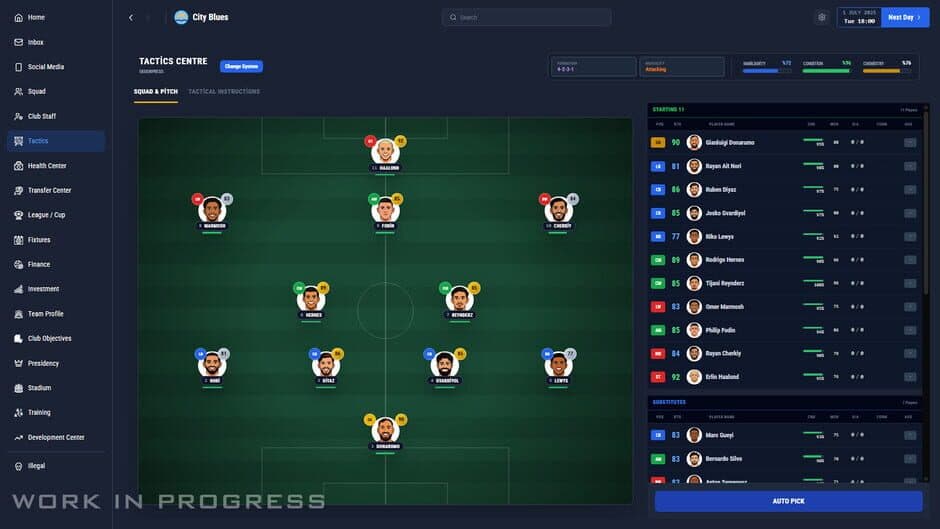 Скриншот 4 из Pro Soccer Manager 27