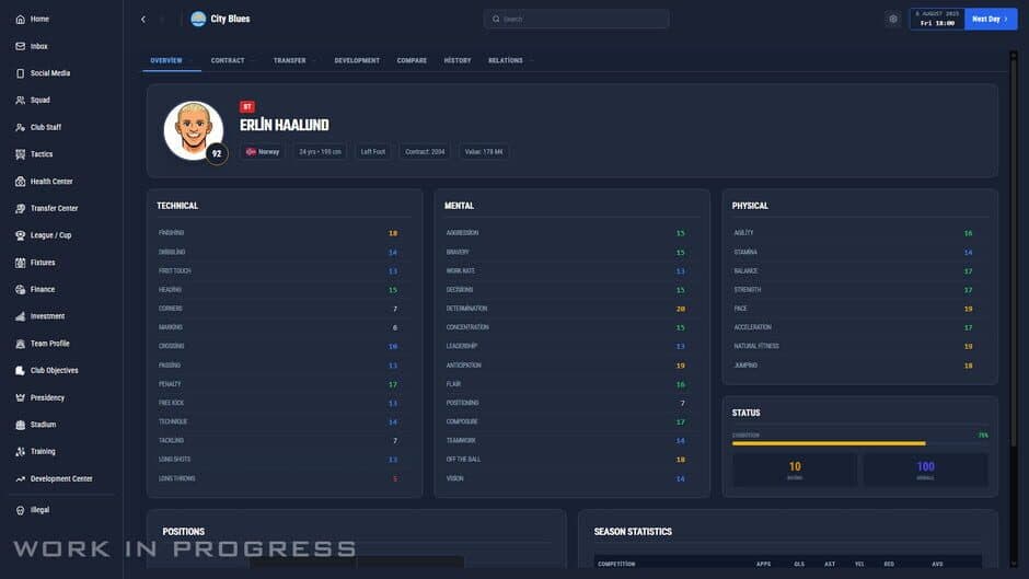 Скриншот 6 из Pro Soccer Manager 27