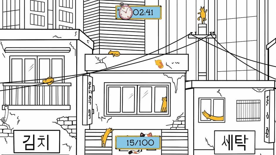 Скриншот 1 из 100 Korean Hidden Cats